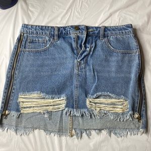Denim Skirt